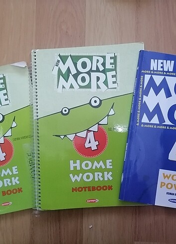 More and more 4.sınıf İngilizce kitap seti 