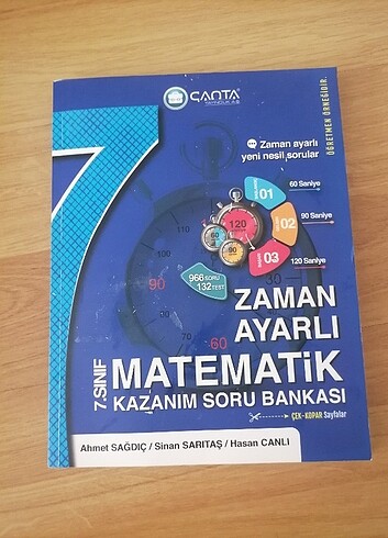 Çanta 7.sınıf matematik soru bankası 