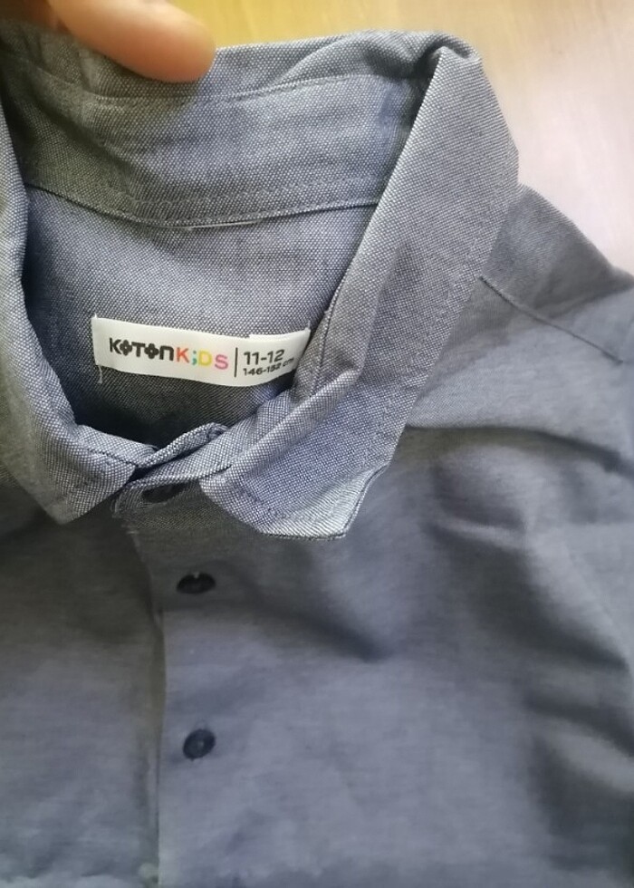 Koton kids erkek çocuk sıfır gömlek - Görsel 2