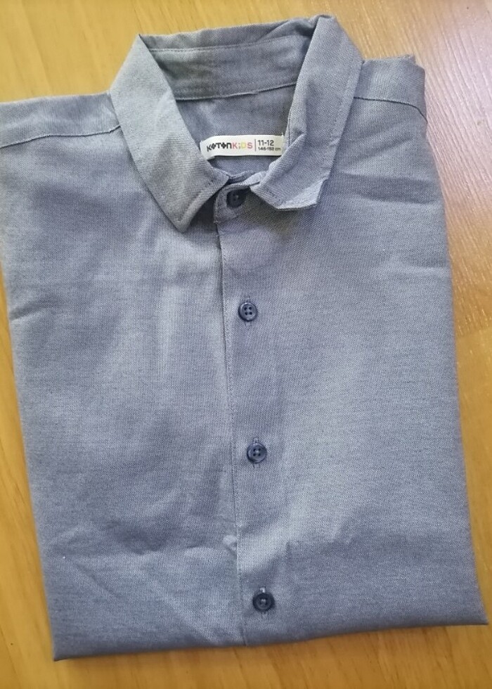 Koton kids erkek çocuk sıfır gömlek - Görsel 3