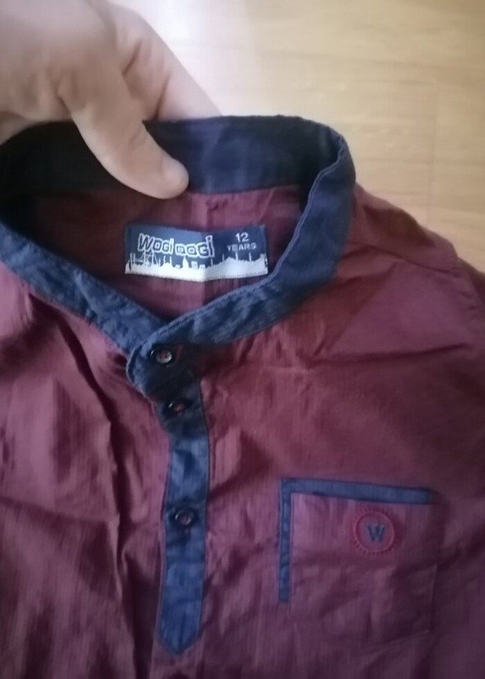 12 yaş erkek çocuk gömlek - Görsel 2