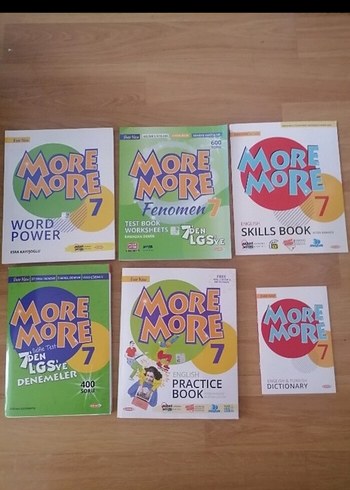More More Fenomen 7. Sınıf İngilizce  6lı kitap seti - Görsel 2
