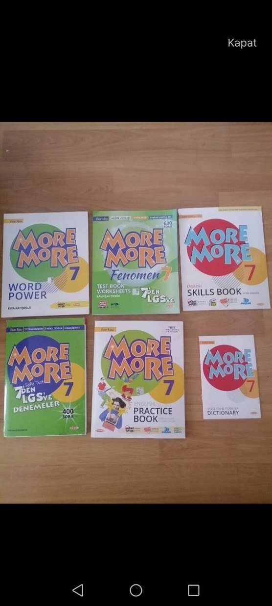 More More Fenomen 7. Sınıf İngilizce  6lı kitap seti - Görsel 2
