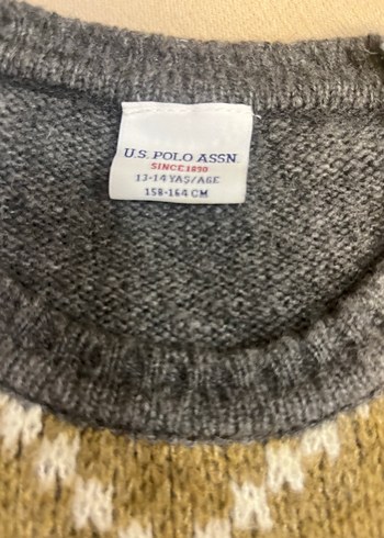 U.S Polo Erkek Çocuk Triko Kazak - Görsel 3