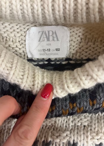 ZARA  Örgü Erkek Çocuk Kazak - Görsel 2