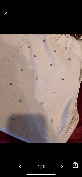 TAŞLI KOT PANTOLON - Görsel 4