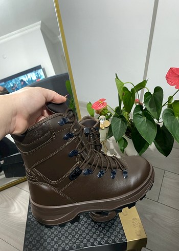 Kahverengi Kamuflaj Desenli Erkek Bot - Görsel 7