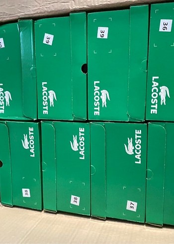 Lacoste Gri Platform Topuklu Spor Ayakkabı - Görsel 7