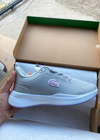Lacoste Gri Platform Topuklu Spor Ayakkabı - Görsel 3