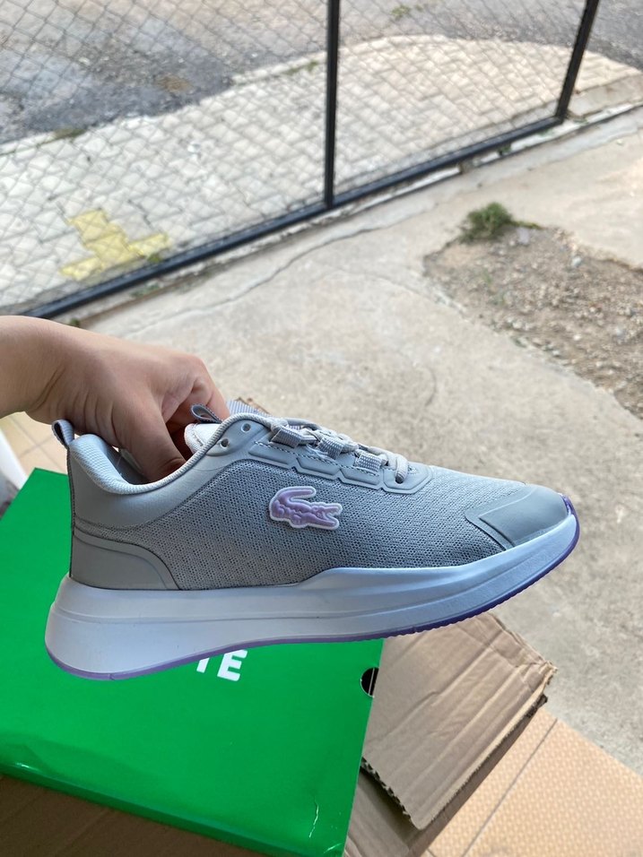 Lacoste Gri  Spor Ayakkabı - Görsel 2