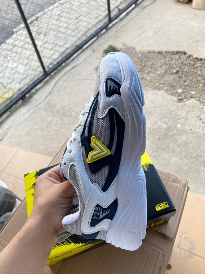 Vaxis Beyaz Gri Spor Ayakkabı - Görsel 4