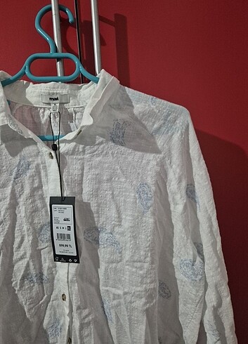 Mavi Jeans Mavi Kadın Keten Görünümlü Gömlek