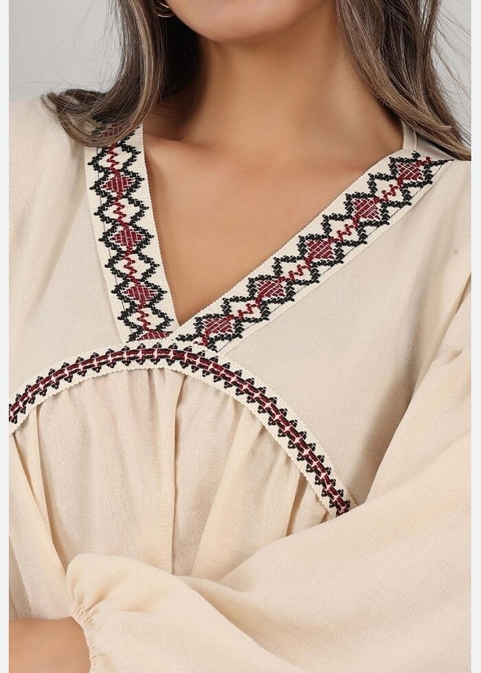 Keten Gömlek  - Görsel 2