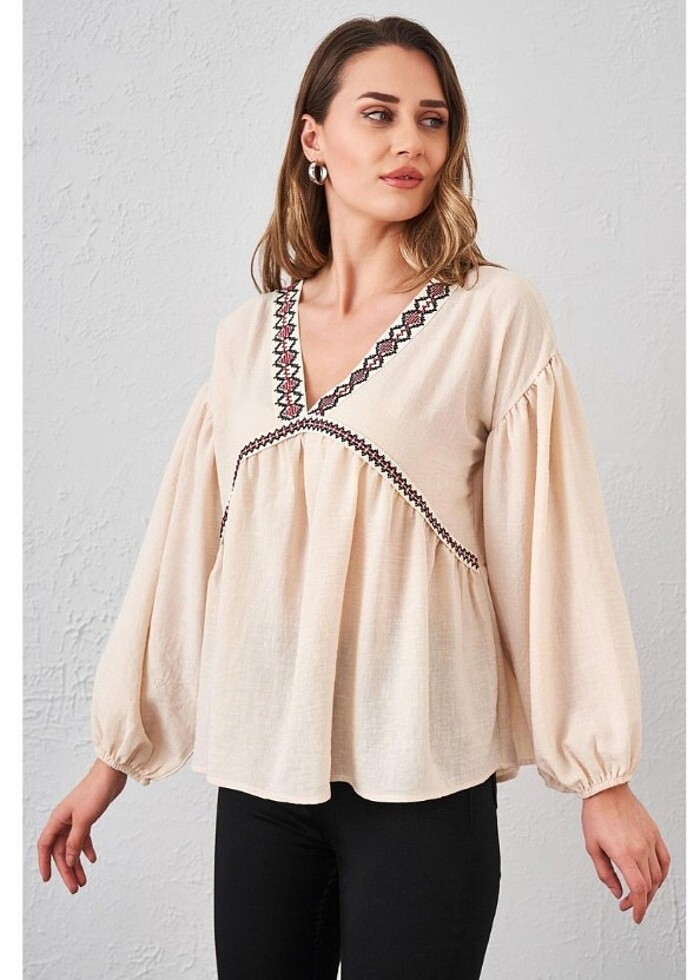 Keten Gömlek  - Görsel 4