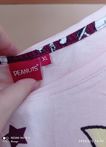Peanuts Pijama üstü 