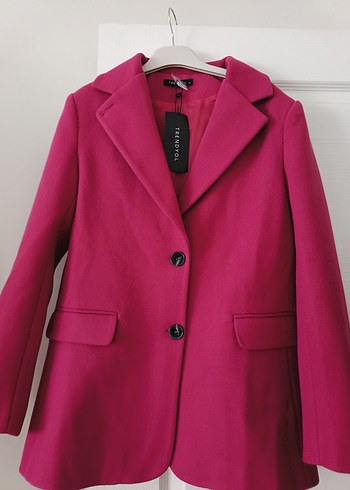 pembe renk ceket - Görsel 3