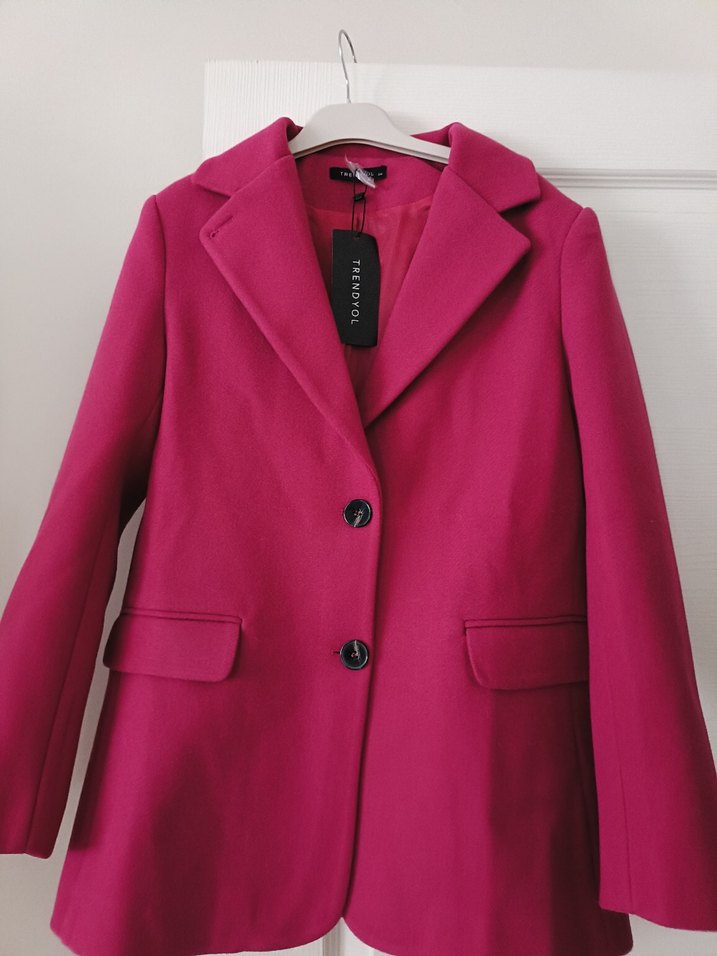 pembe renk ceket - Görsel 2