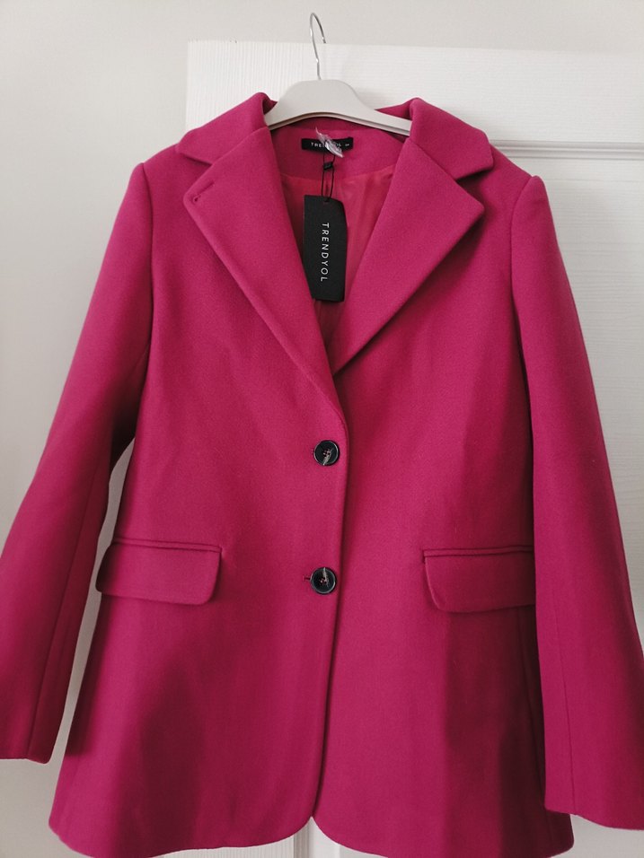 pembe renk ceket - Görsel 3