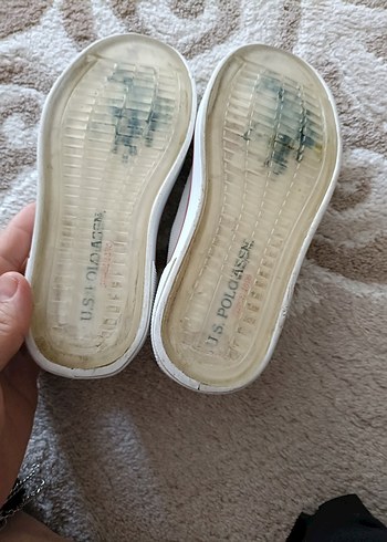 29 Beden U.S Polo Assn. Erkek Çocuk Beyaz Spor Ayakkabı