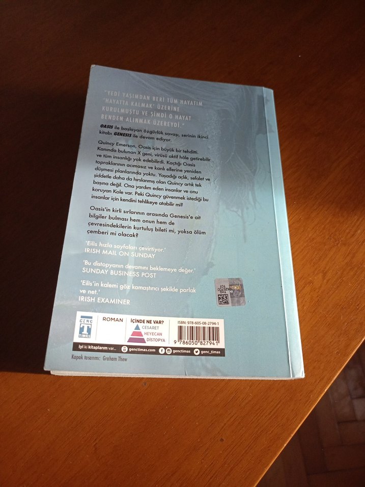 Genesis - Weilis Barrett Roman - Görsel 3