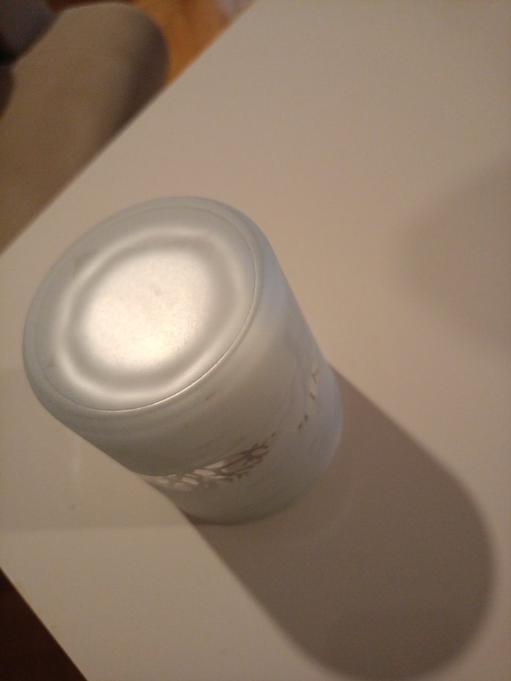 Beyaz Gri Ağaç Desenli Mumluk 3 boyutlu - Görsel 5