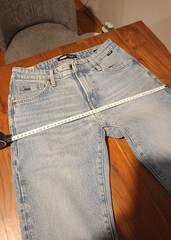 Sade Kesim Midi Boy unisex Kot Pantolon skinny - Görsel 6