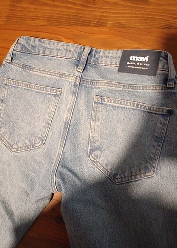 Sade Kesim Midi Boy unisex Kot Pantolon skinny - Görsel 4