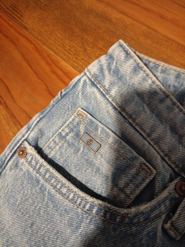 Sade Kesim Midi Boy unisex Kot Pantolon skinny - Görsel 3