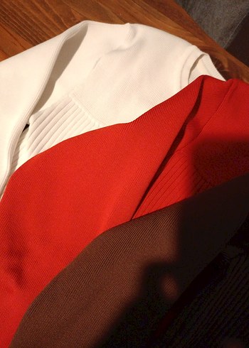 3 lü takım Kadın Triko Kazak - Görsel 3