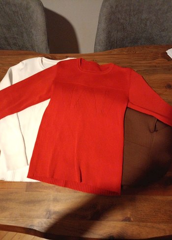 3 lü takım Kadın Triko Kazak - Görsel 2