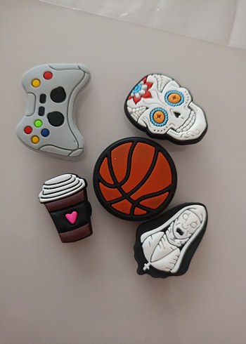 Crocs crocs terlik figürleri 5 li sıfır paket