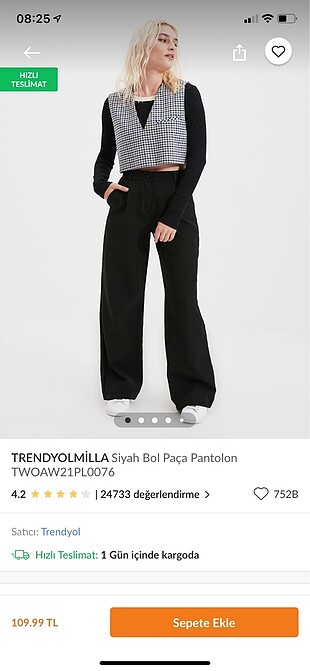 Trendyol kumaş pant
