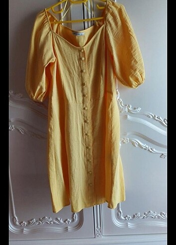 LC Waikiki LCW SARI ELBİSE