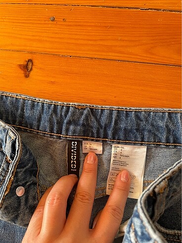 H&M H&m yırtık jean yüksek bel