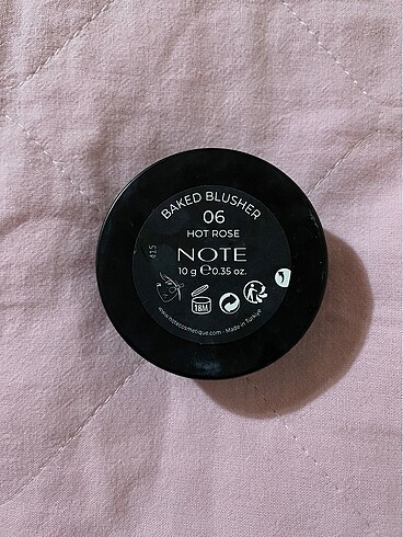 Note Note 06 allık hot rose