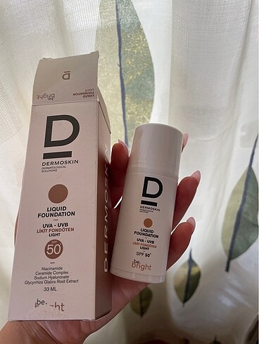 Beden Renk Dermoskin likit fondöten SPF50+ light
