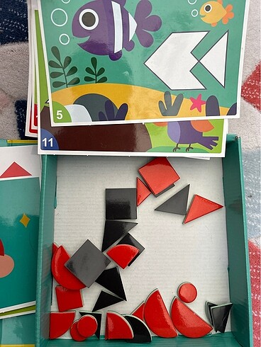  Beden Manyetik puzzle süper zeka
