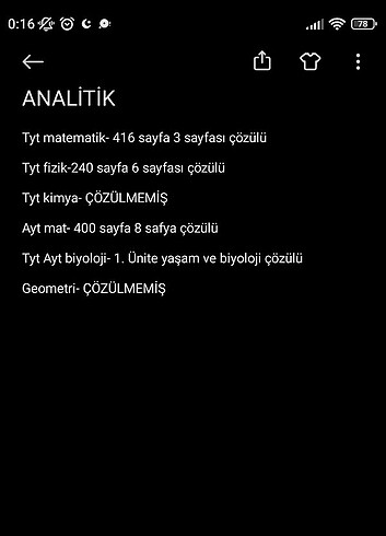  Beden Renk TYT AYT Test Kitapları ve denemeler