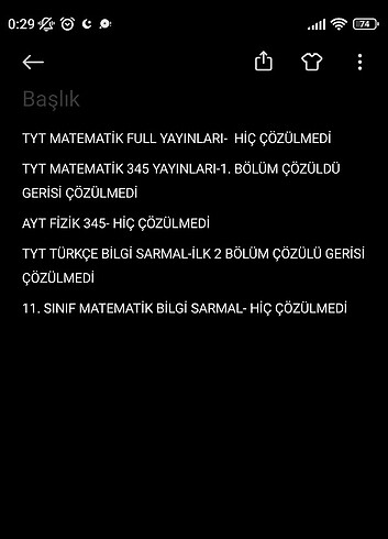  Tyt Ayt test kitapları