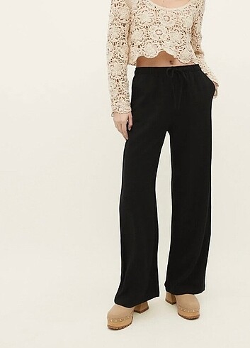 Stradivarius Keten Pantolon