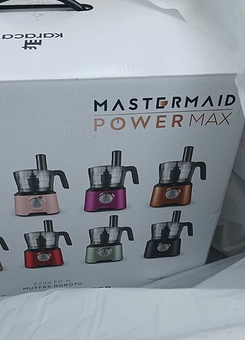 Karaca Mastermaid power max 11in 1 mutfak robotu kırmızı