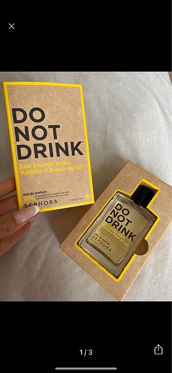 sephora do not drink