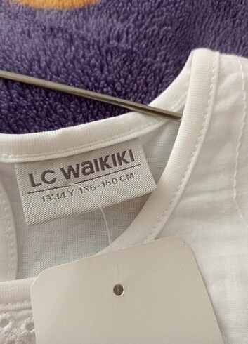 Lcw Beyaz dantel ayrıntılı uzun kollu t-shirt 