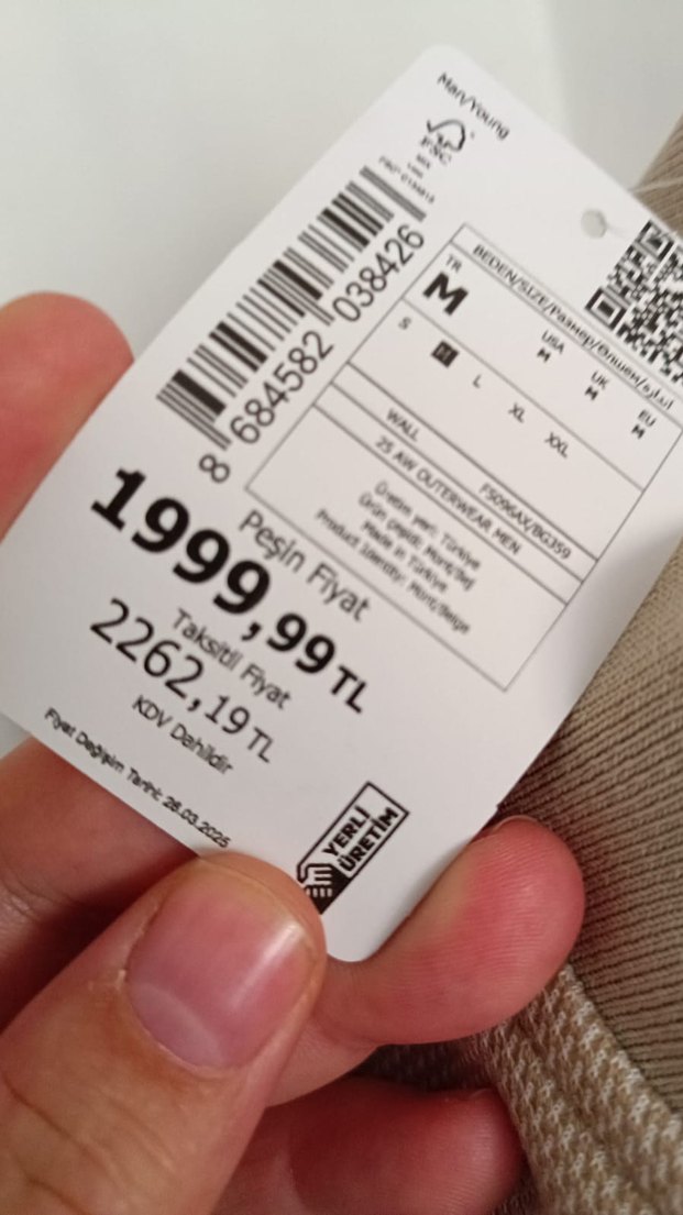 DeFacto Bej Regular Fit Bomber Ceket - Görsel 2