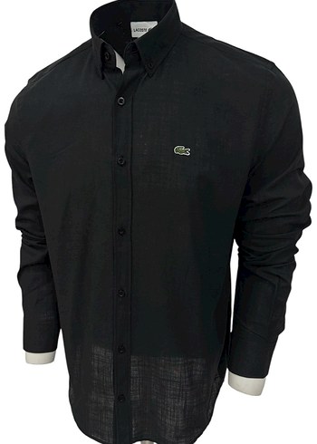 Lacoste Siyah Uzun Kollu Erkek Gömlek