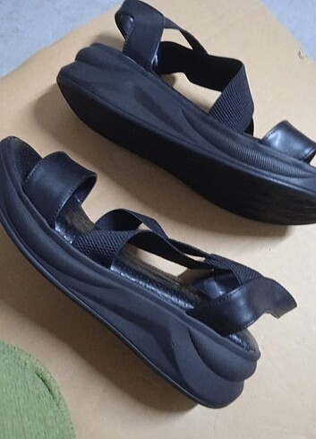 40 Beden siyah Renk Siyah sandalet