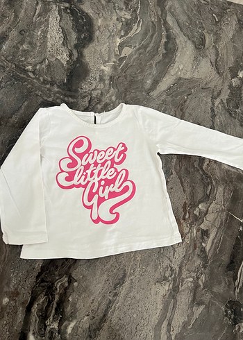 Kız Çocuk Payetli Kısa Kollu Baskılı Tişört - Görsel 3