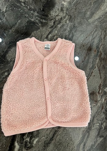 Nakışlı Pembe Kız Çocuk Süveter - Görsel 2