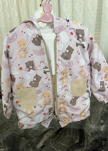 Kahverengi Ayıcık Desenli Bebek Takımı - Görsel 3