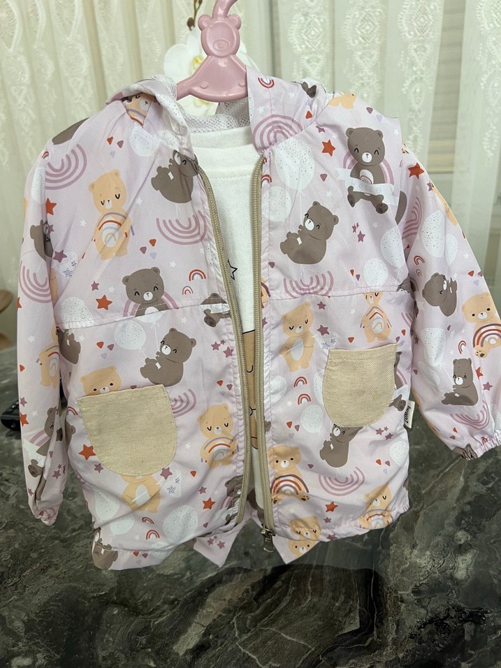 Kahverengi Ayıcık Desenli Bebek Takımı - Görsel 3